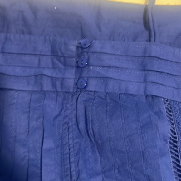 Farm Rio Blue Lace Sleeveless Maxi Dress NWT - Picture 7 of 10